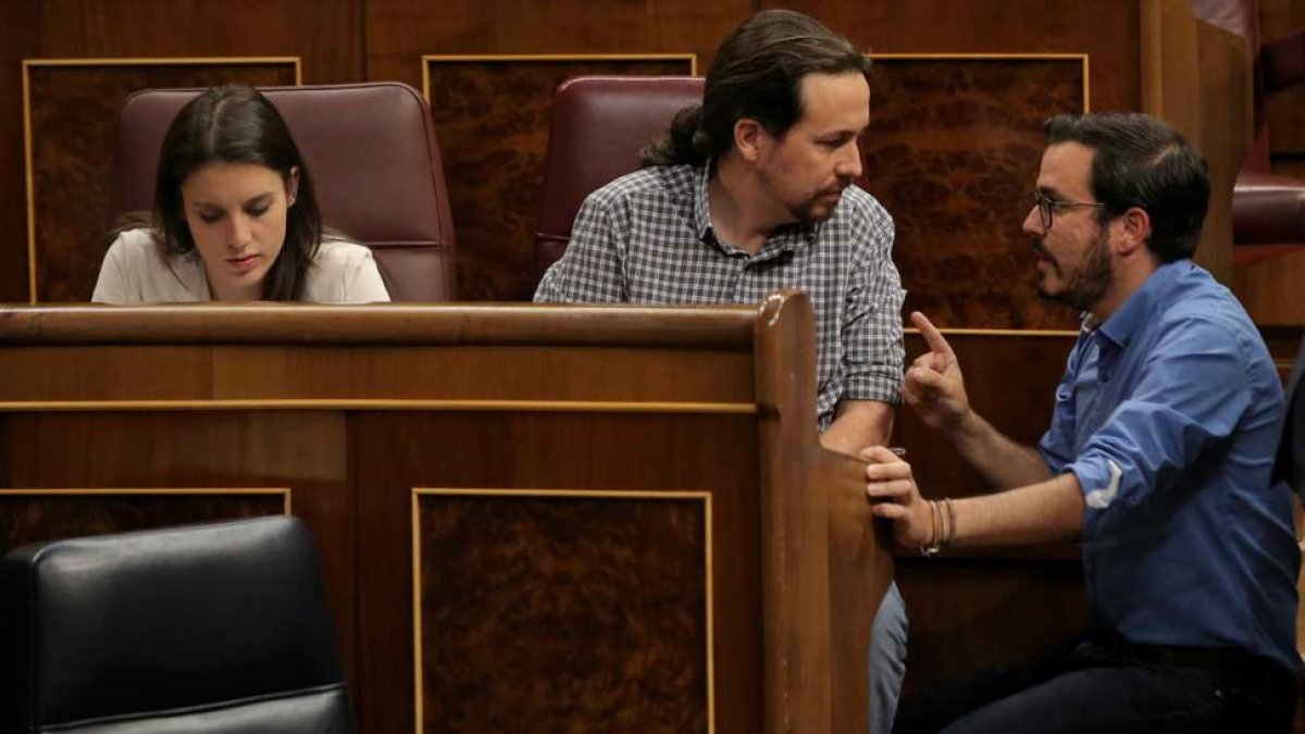 Garzon habla con Iglesias-EL PERIÓDICO
