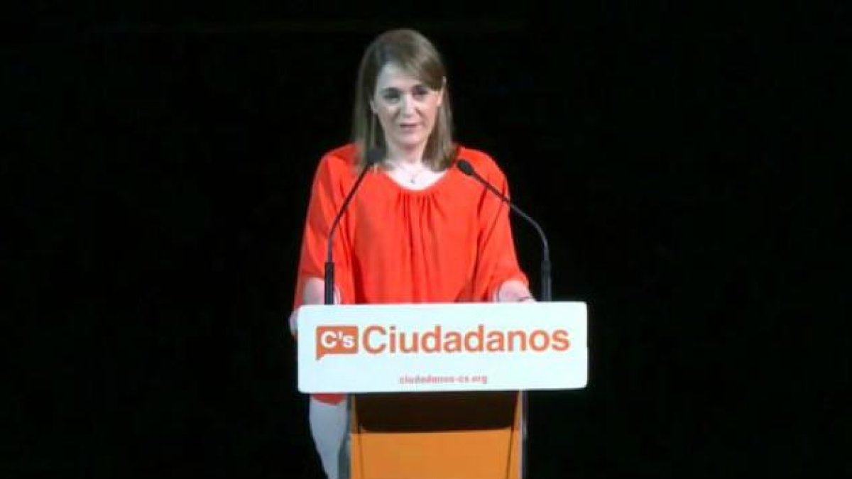 Marta Rivera de la Cruz, número tres de Ciudadanos de la lista por Madrid.-