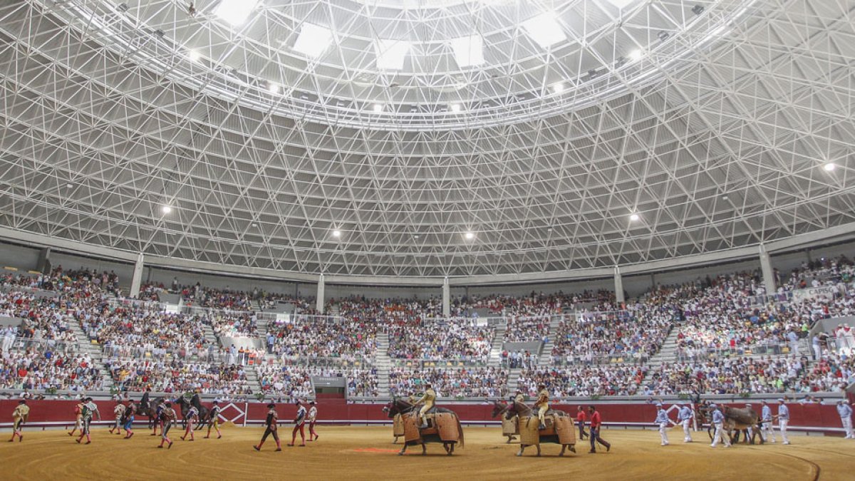 Imagen de archivo de un festejo taurino en el Coliseum. SANTI OTERO