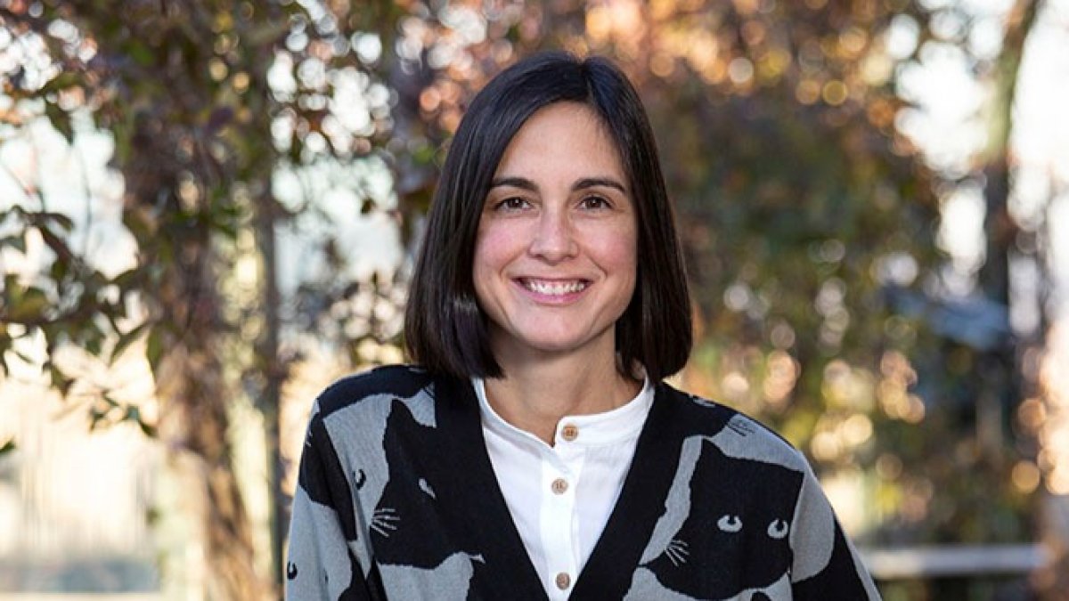 La escritora Inés Martín Rodrigo, ganadora del Premio Nadal 2022. LUCÍA FARAIG
