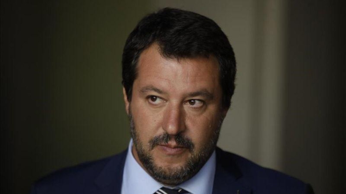El viceprimer ministro italiano, Matteo Salvini.-LUCA BRUNO (AP)