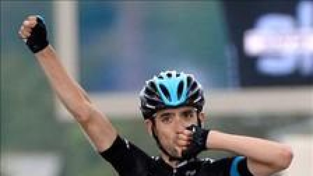 Mikel Landa, en la Dauphine-LIONEL BONAVENTURE (AFP)