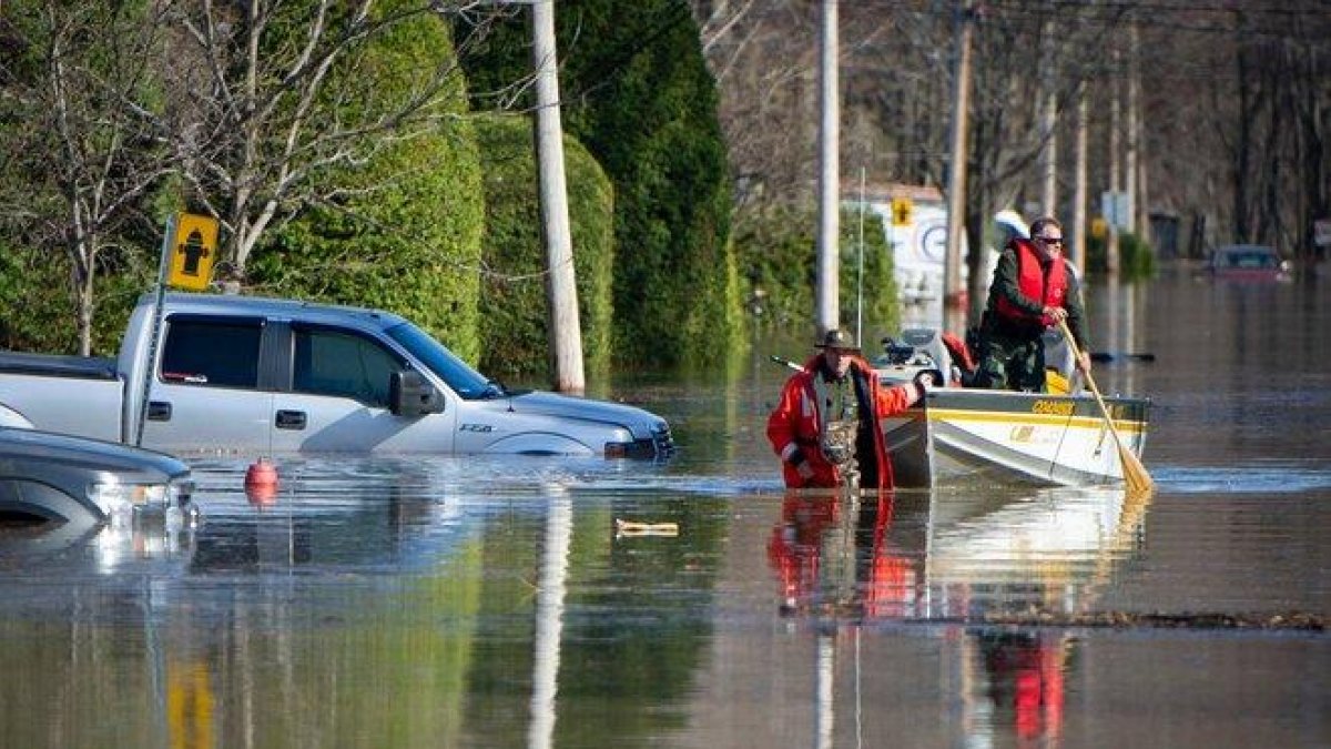 Las inundaciones en Canadá han afectado a miles de hogares.-AFP