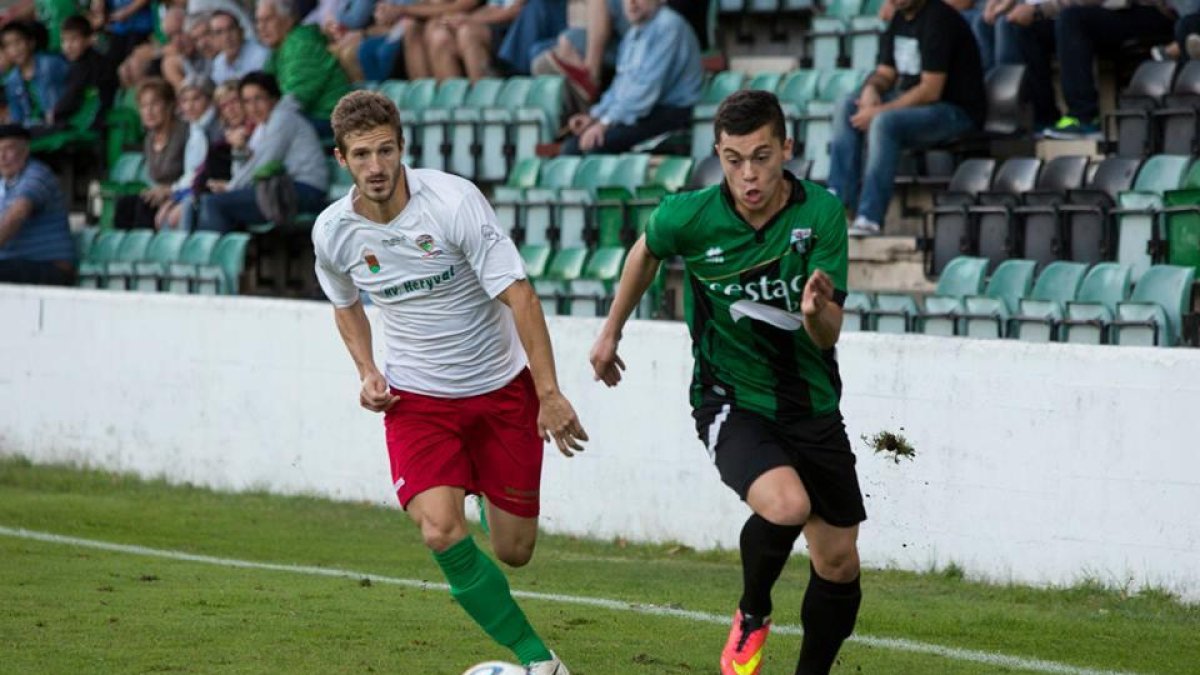 Rahmani con la camiseta del Sestao River, club en el que jugó la pasada campaña.-SESTAORIVER.COM