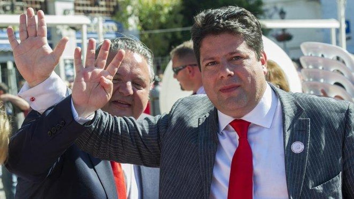 El primer ministro de Gibraltar, Fabian Picardo.-MARCOS MORENO (AFP)