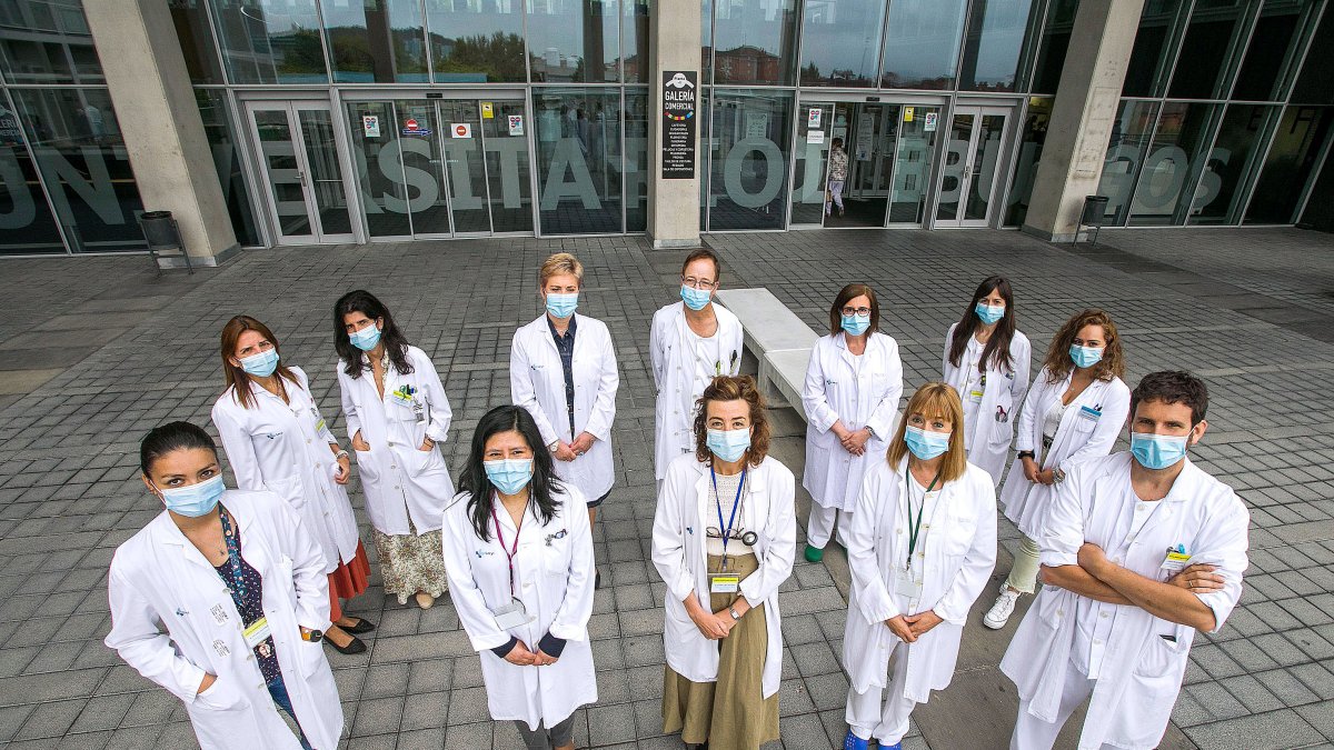 Equipo del HUBU que está llevando a cabo una investigación sobre la enfermedad de Huntington. ICAL