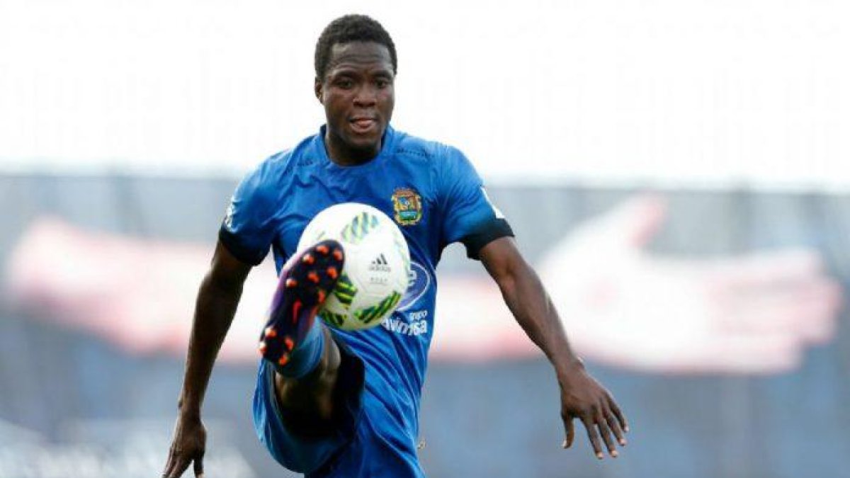 Yaw, nuevo jugador del Burgos CF.-CF FUENLABRADA