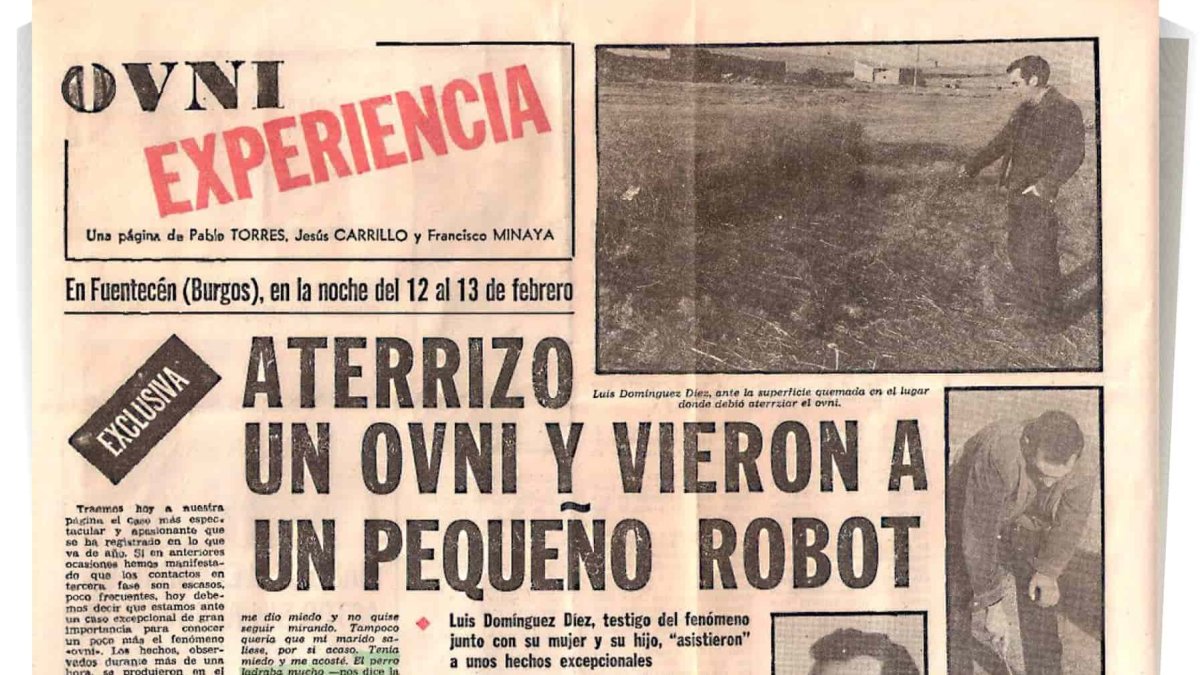 El periódico Pueblo cubrió en primicia la noticia del avistamiento en febrero de 1981. ECB