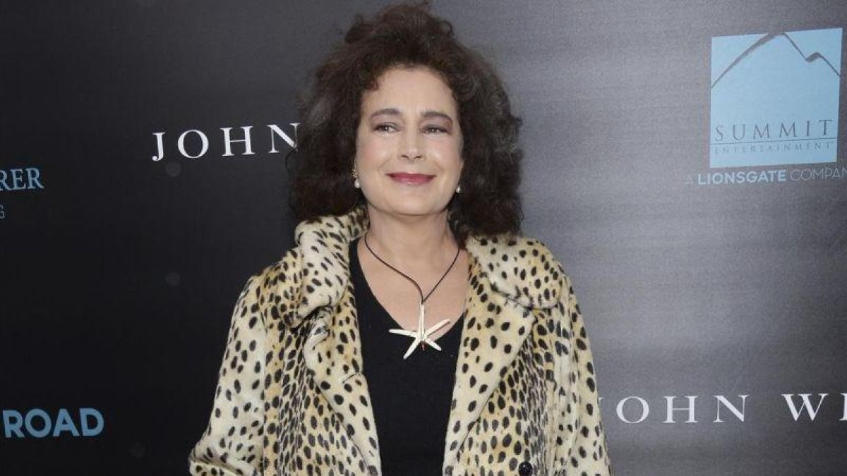 La actriz Sean Young, en la presentación de la película John Wick, en Nueva York.-EVAN AGOSTINI