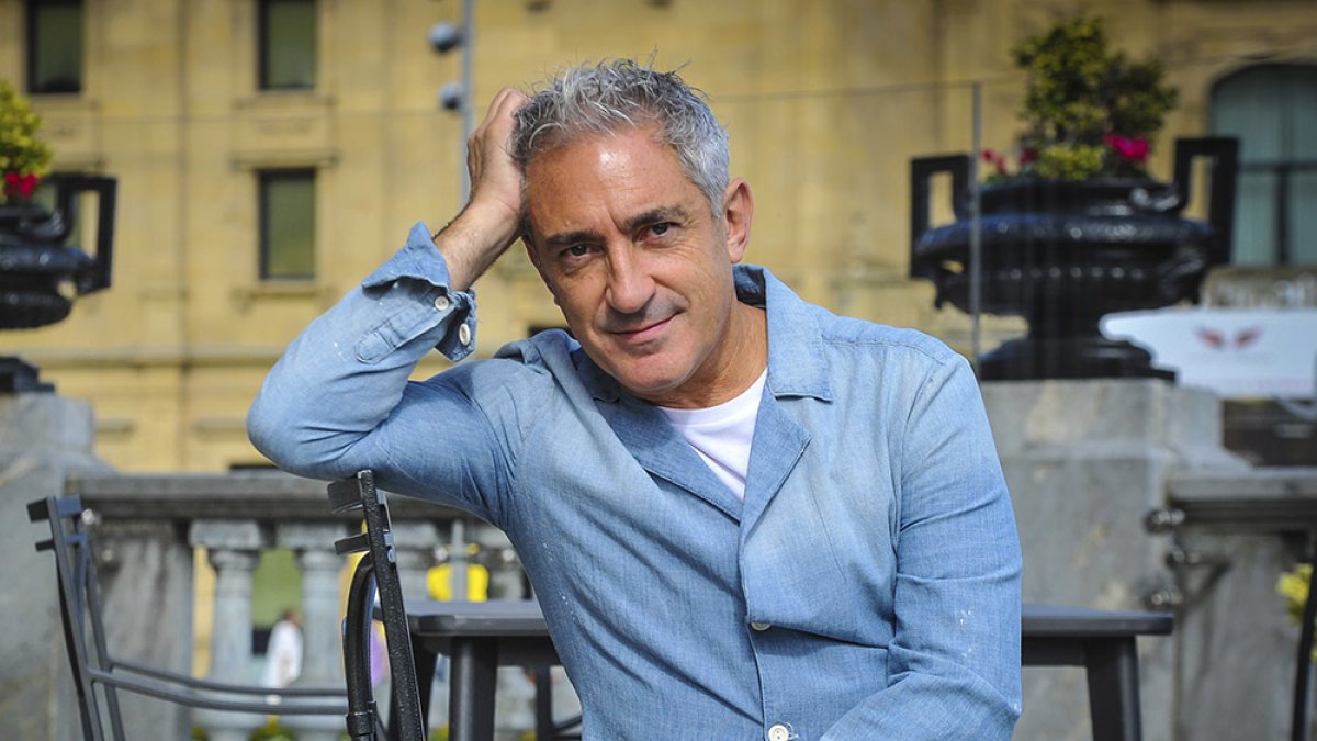 El escritor y periodista Jon Sistiaga. J. I. UNANUE