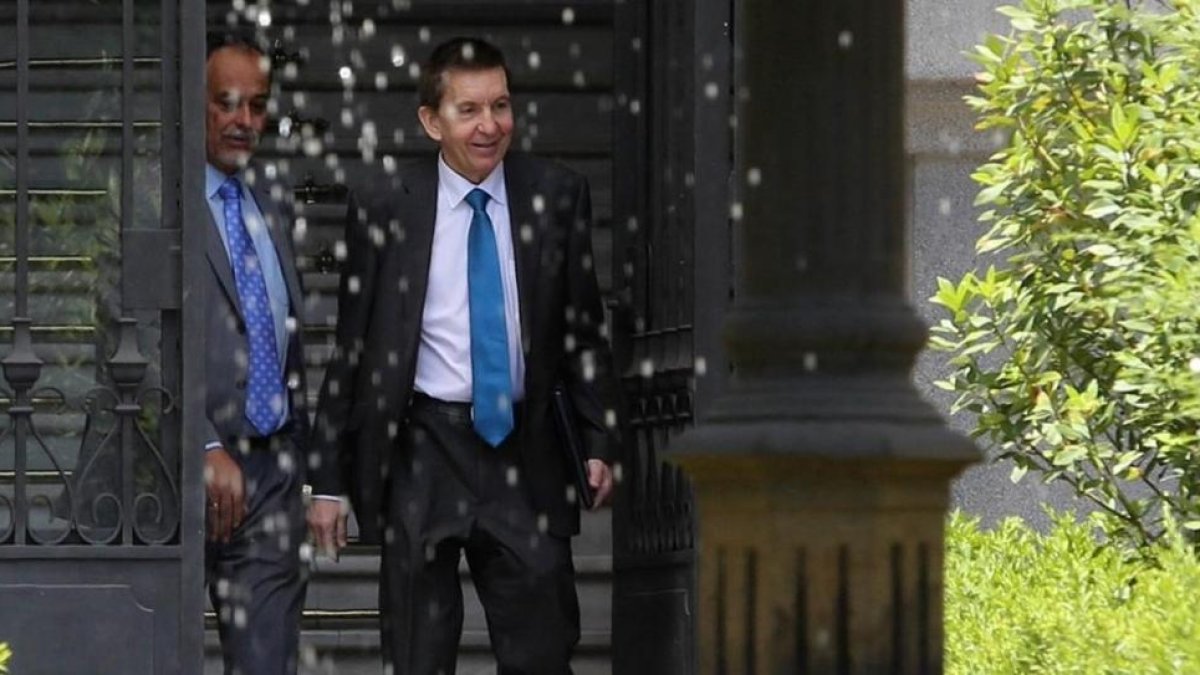 Manuel Moix el día que presentó su renuncia como fiscal jefe Anticorrupción.-JUAN MANUEL PRATS