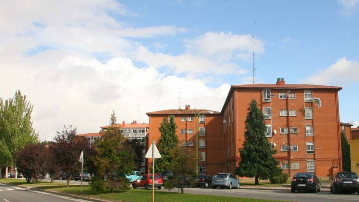 El barrio de San Cristóbal está formado por viviendas y entornos construidos en los años 70.-SANTI OTERO