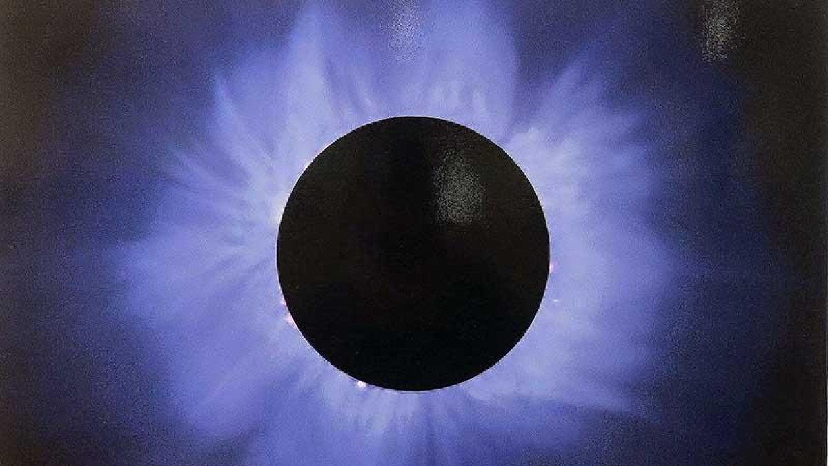 Eclipse solar captado en Rumanía en 1999.-ECB