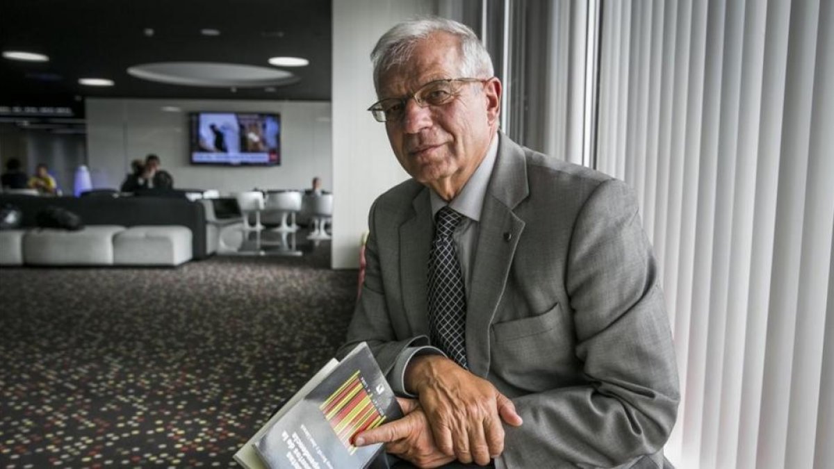 El expresidente del Parlamento Europeo Josep Borrell.-/ JOAN PUIG