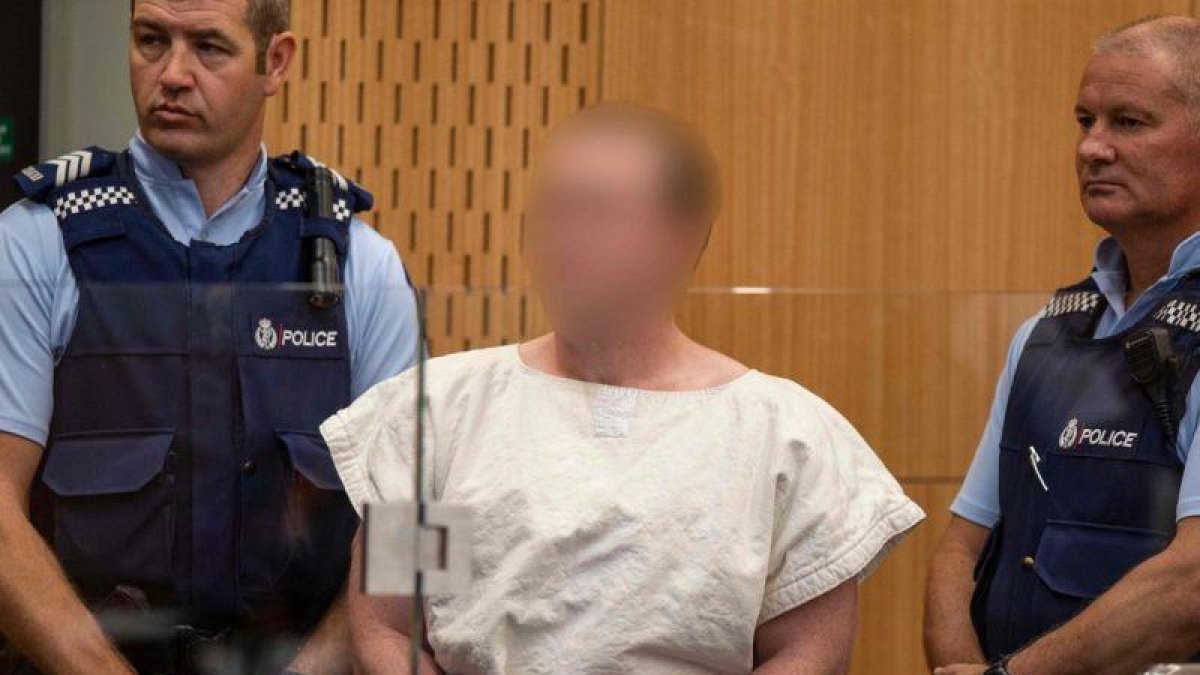 Brenton Tarrant, el terrorista de extrema derecha australiano, que asesinó el viernes a 49 personas en Christchurch.-POOL