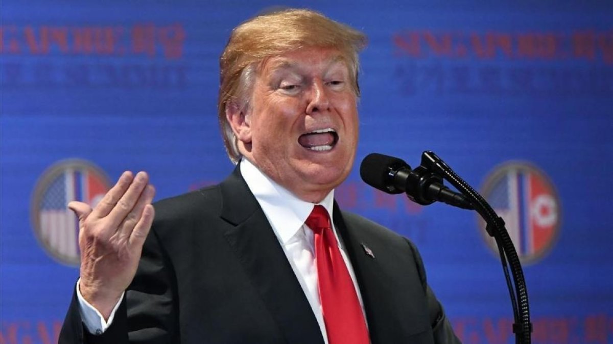 Donald Trump continúa tensando la cuerda con Europa-AFP / ANTHONY WALLACE