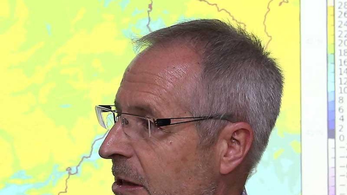 Juan Pablo Álvarez, delegado regional de la Agencia Estatal de Meteorología.-ICAL