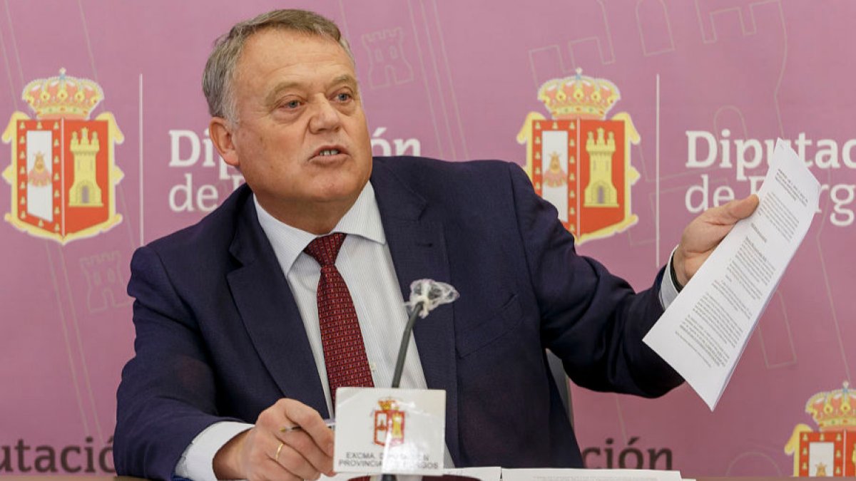 Lorenzo Rodríguez, vicepresidente de la Diputación. SANTI OTERO