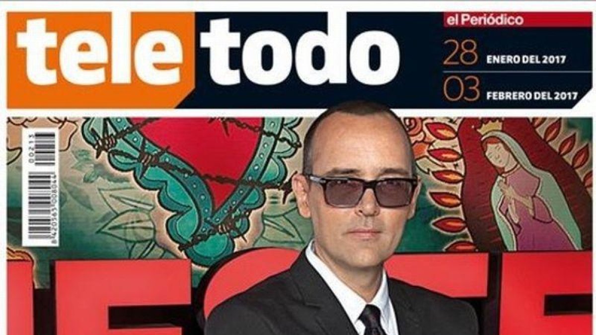 Portada de 'Teletodo' protagonizada por Risto Mejide.-