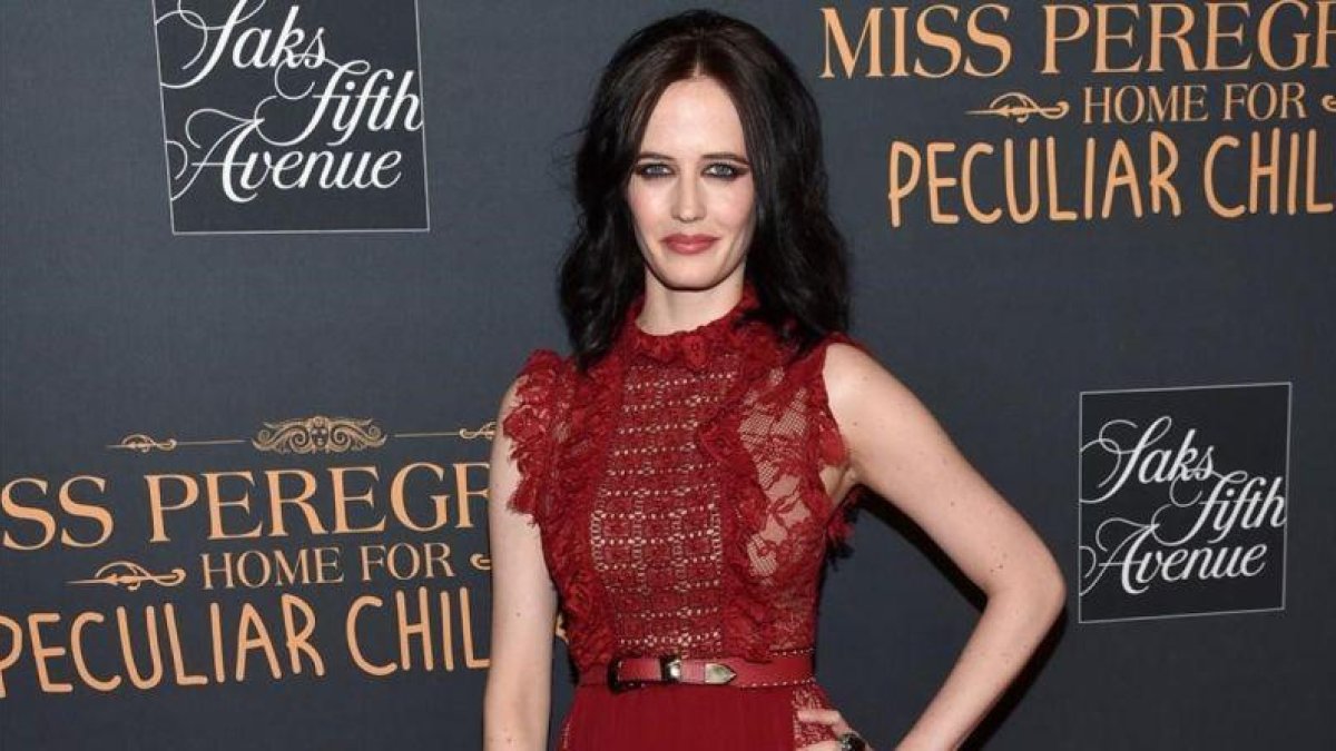 Eva Green, en Nueva York, durante la presentación de la nueva película de Tim Burton, que se estrena el viernes en España.-AP / EVAN AGOSTINI
