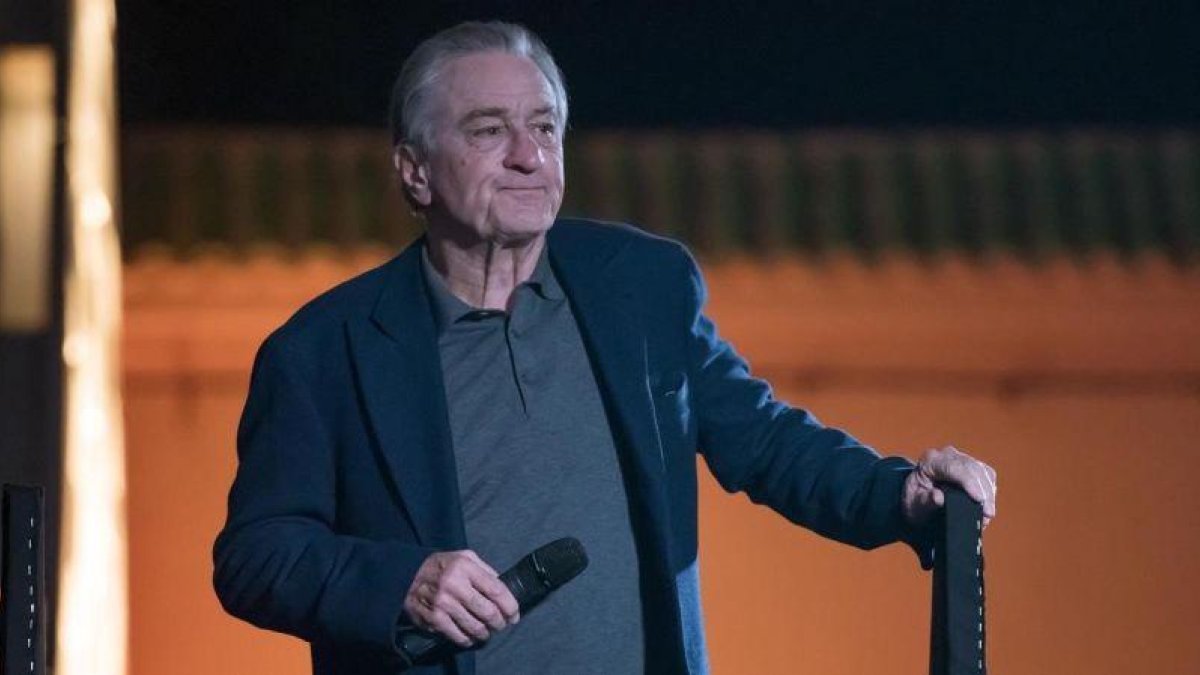 Robert De Niro, en el Festival de Marrakech, donde ha sido premiado.-EFE / EPA / JALAL MORCHIDI