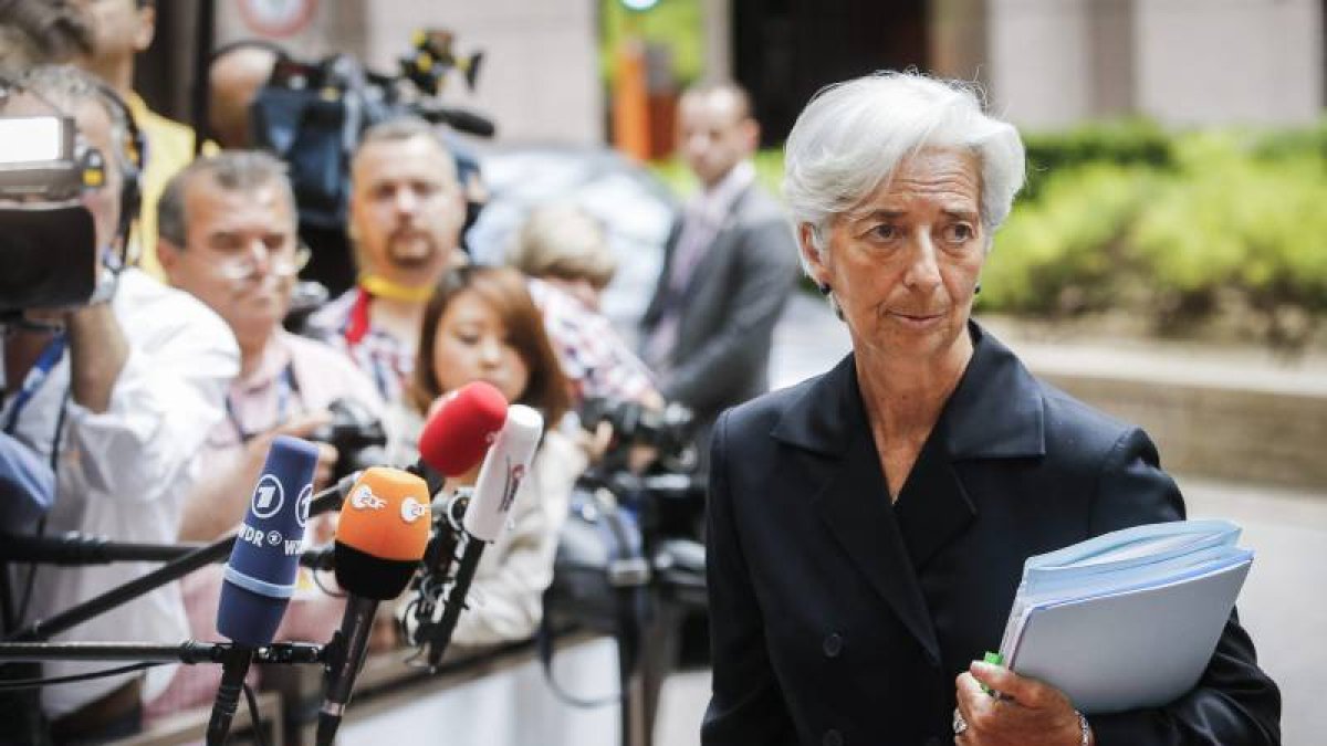 La directora gerente del Fondo Monetario Internacional (FMI), Christine Lagarde.-Foto: EFE