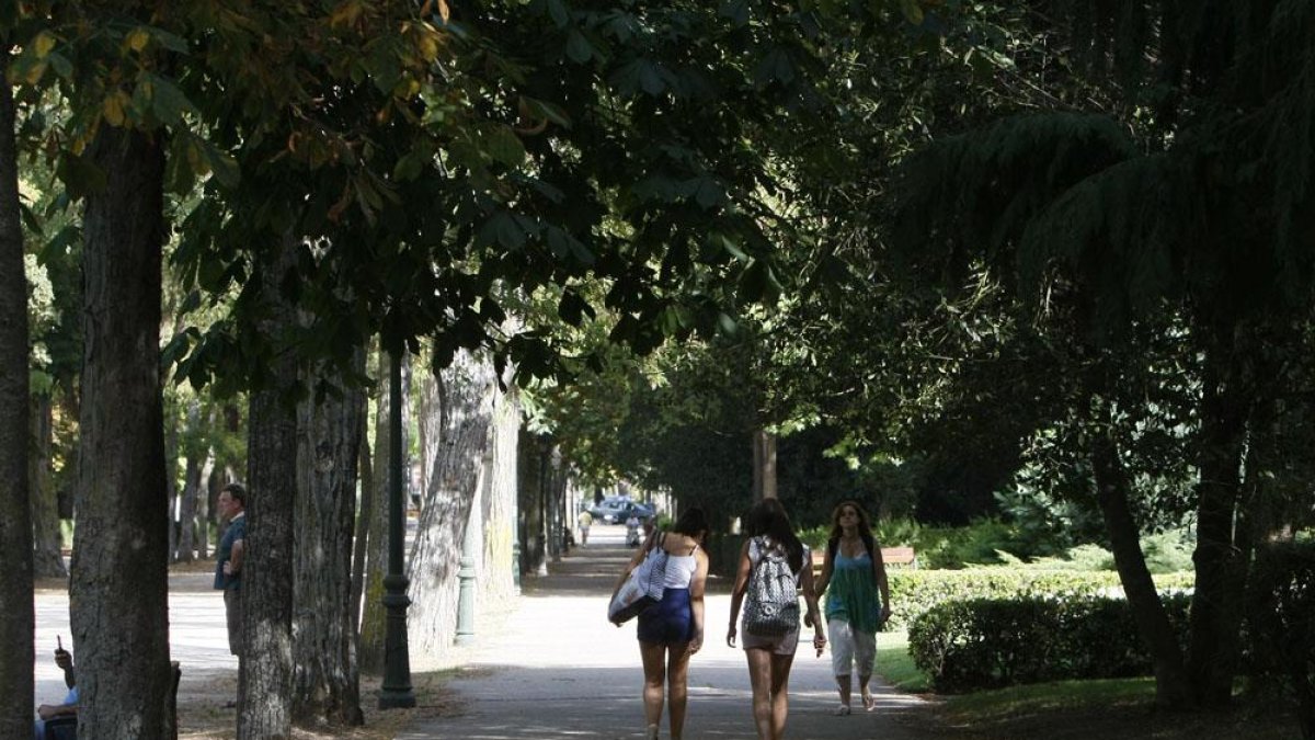 El Parque de La Isla es uno de lugares escogidos por UBUVerde.-RAÚL G. OCHOA