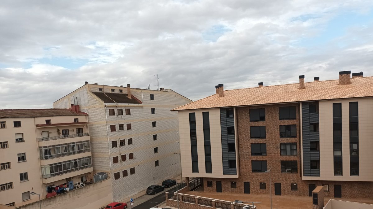 Así ha amanecido esta mañana en Aranda de Duero