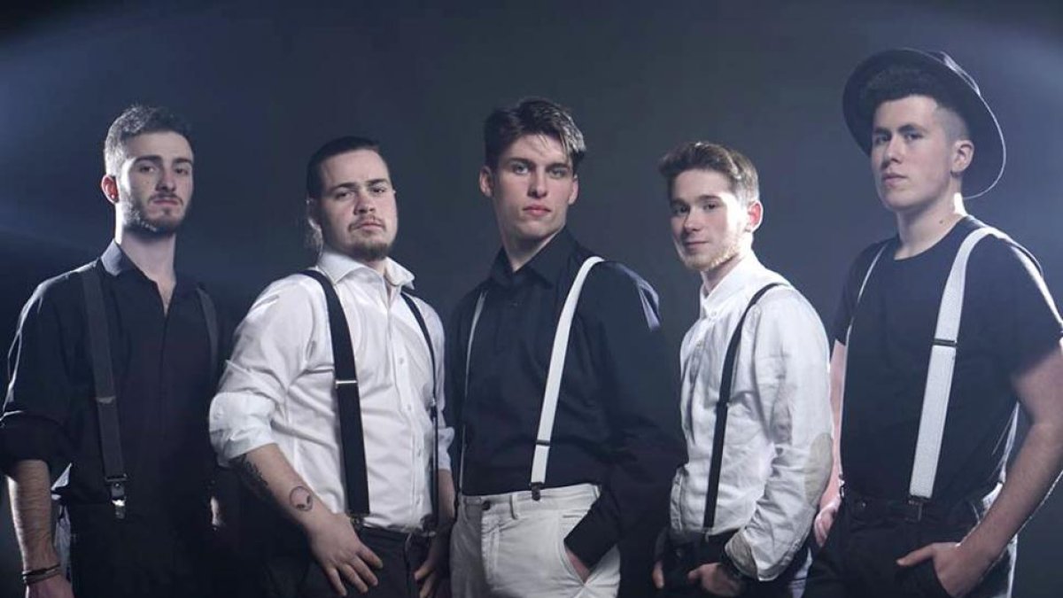 Miembros de la banda asturiana Staytons.-ECB