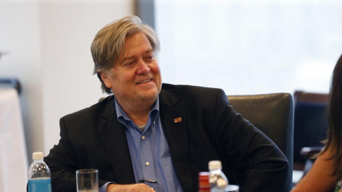 Stephen Bannon.-GERALD HERBERT