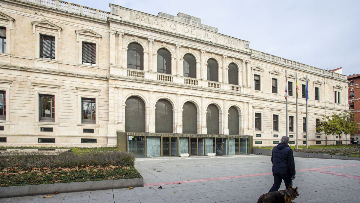 Imagen del Palacio de Justicia, sede de la Audiencia de Burgos. ECB
