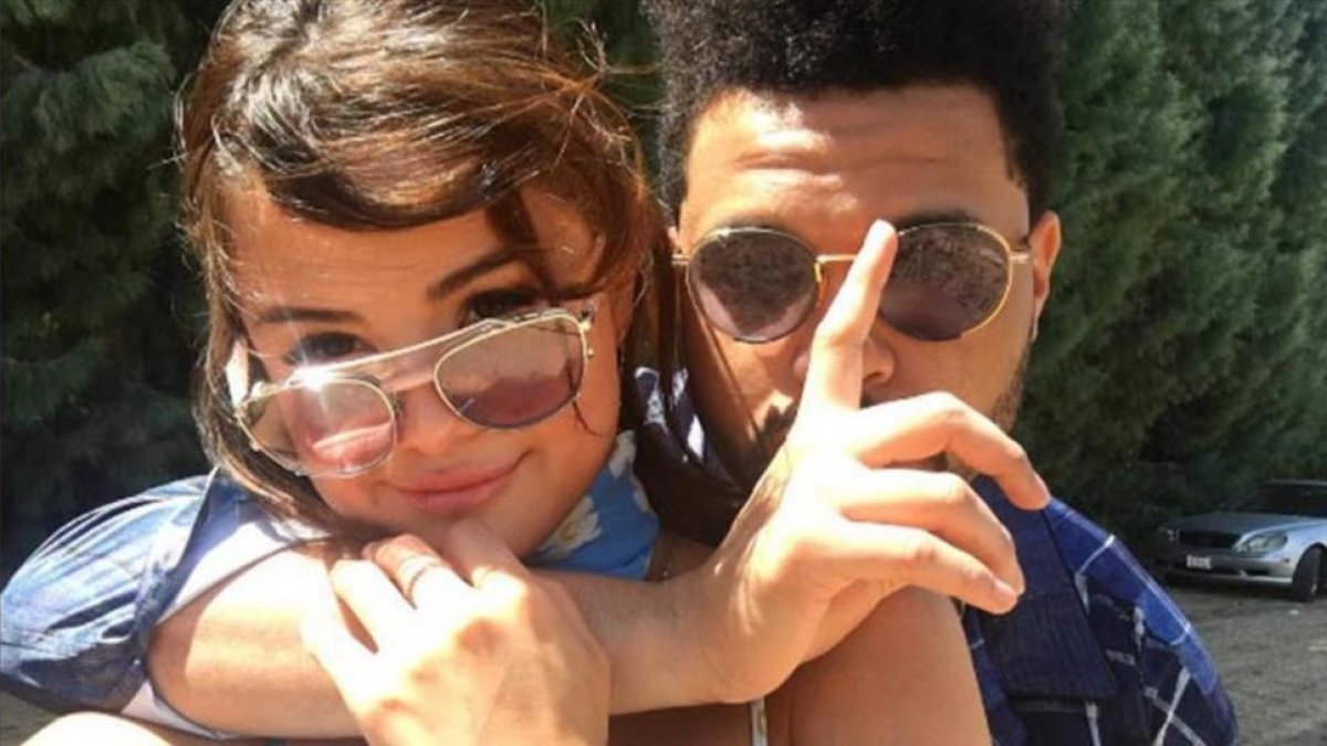 The Weekndy Selena Gómez.-
