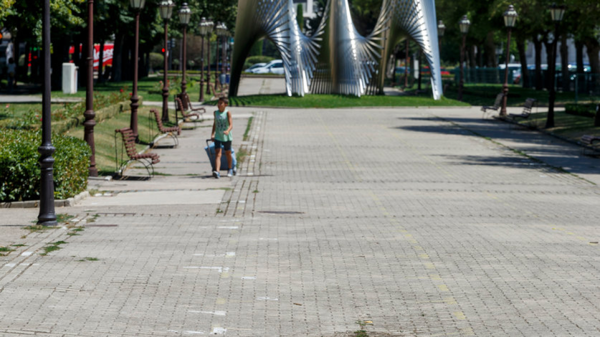 La mejora del Paseo del Empecinado es una de las actuaciones que reclaman los vecinos de la zona Sur. 