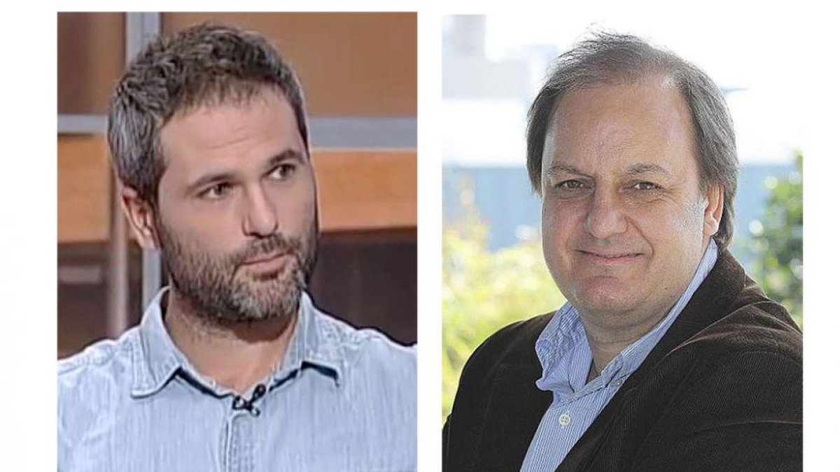 Xavier Aldecoa y Eduardo Arriagada.-ECB