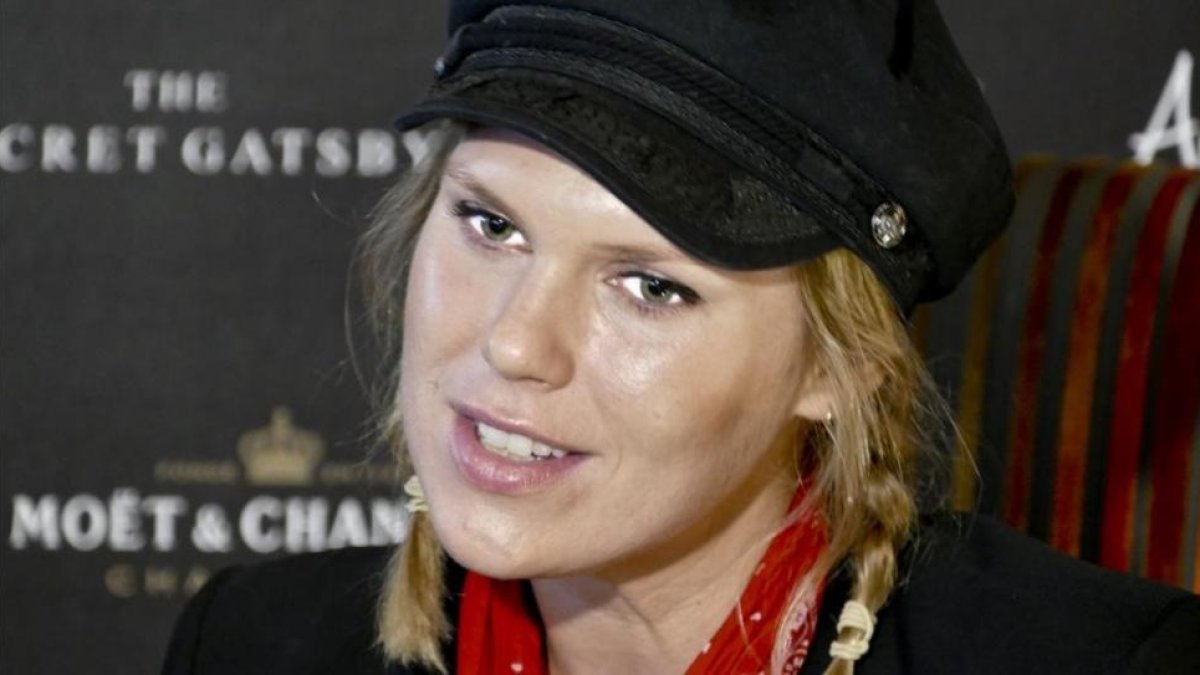 Alexandra Richards, en el Hotel Casa Fuster de Barcelona.-CHRISTIAN MORALES