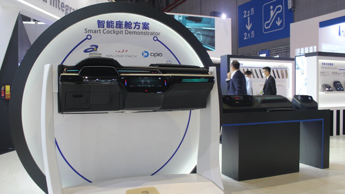 El stand de Antolin está ubicado en el Pabellón 2.2 (6BC201) del Centro Nacional de Exposiciones y Convenciones de Shanghái. GRUPO ANTOLIN