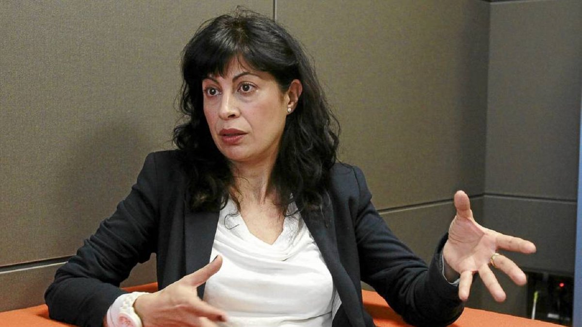 La viceportavoz del PSOE en las Cortes de Castilla y León, Ana Redondo-J.M.Lostau