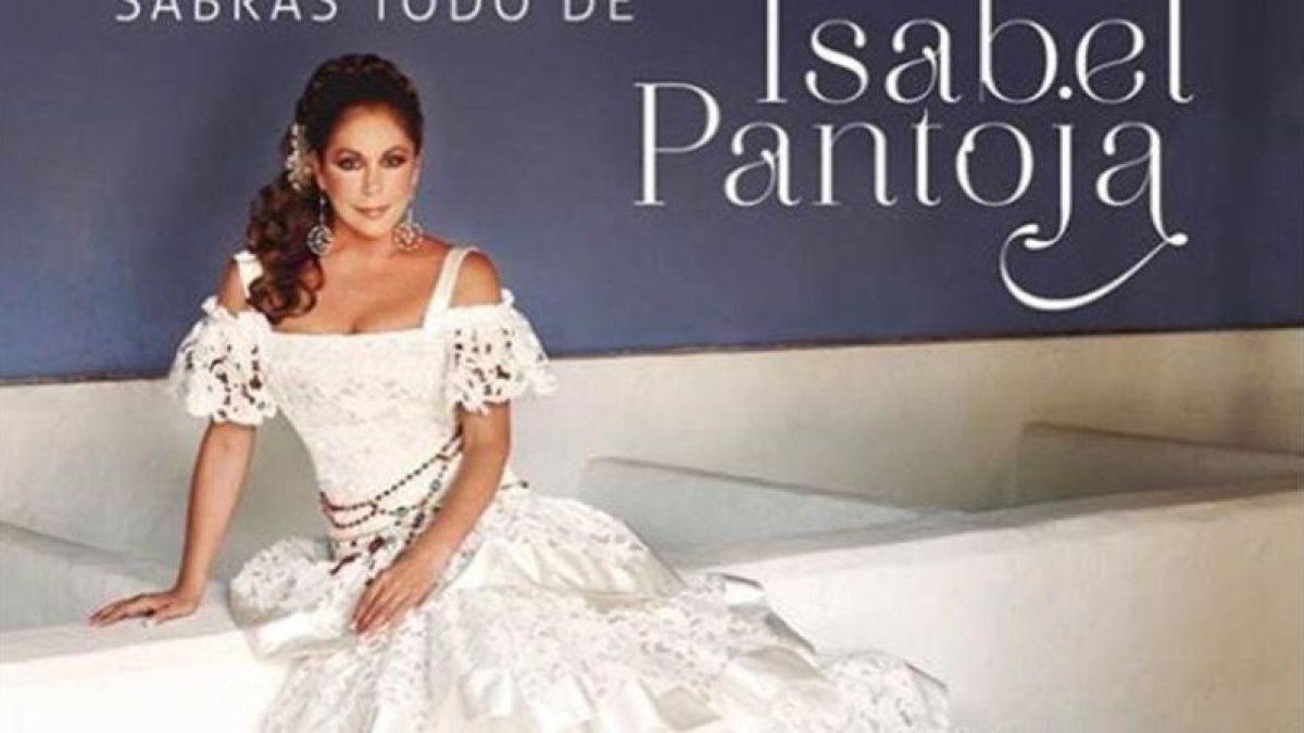 Portada del nuevo disco de Isabel Pantoja.-