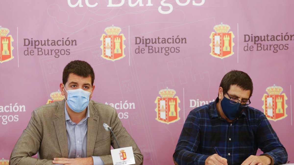 David Jurado y Javier Lezcano presentan enmiendas a los presupuestos de la Diputación. SANTI OTERO