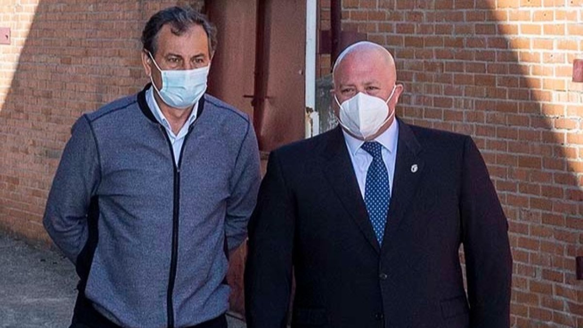 Manzanedo y Caselli, en El Plantío. SANTI OTERO