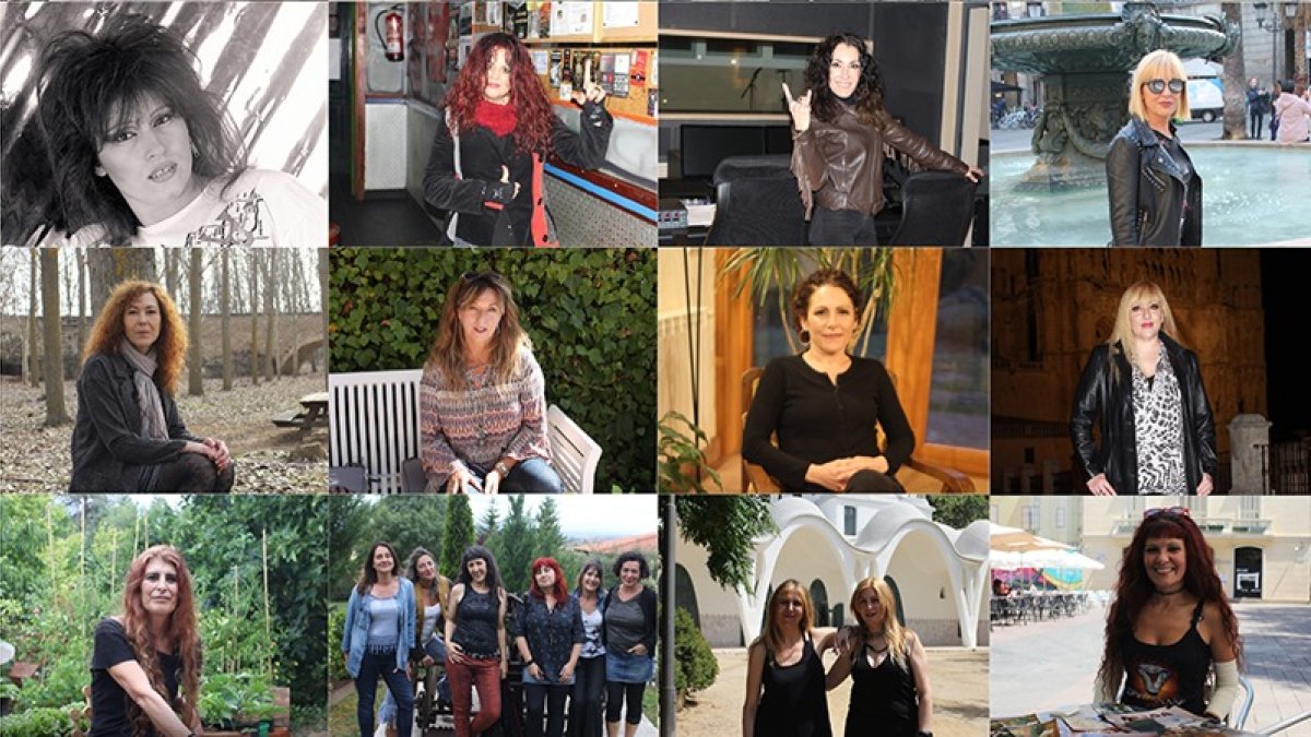 Algunas de las protagonistas de 'Ellas son eléctricas', documental de Leo Cebrián y Paco Manjón. ELLAS SON ELÉCTRICAS