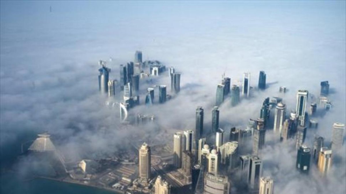 Vista aérea de Doha, la capital de Catar.-/ EFE / YOAN VALAT
