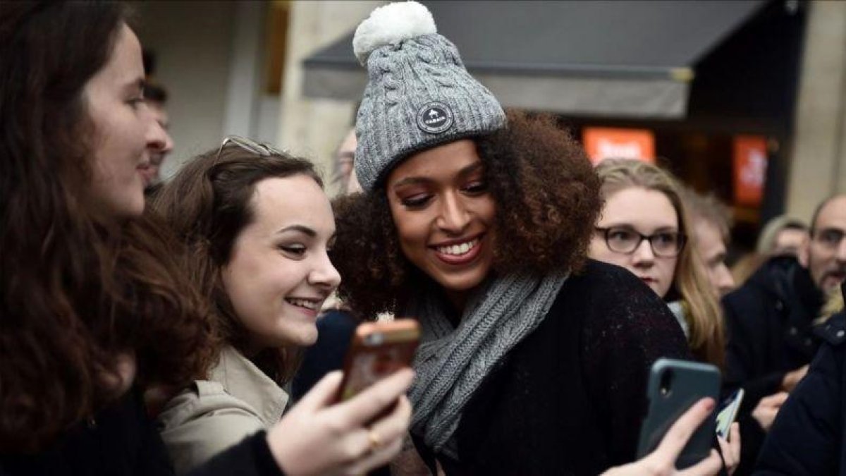 Annabelle Varane, hermana de Raphaël Varane, defensa del Real Madrid.-AFP/ FRANCOIS LO PRESTI