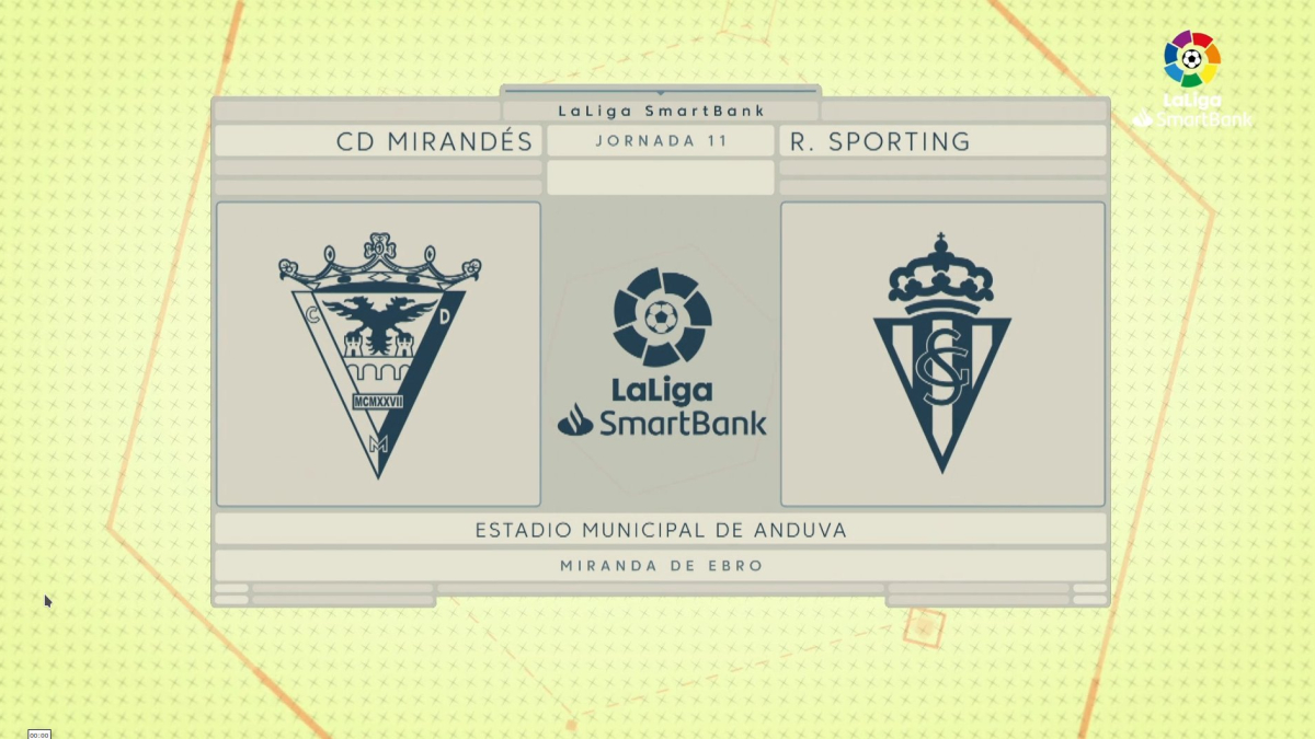VIDEO: Resumen Goles - CD Mirandés - Sporting - Jornada 11 - La Liga Smartbank