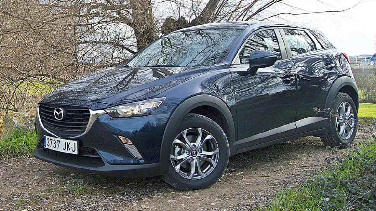 La belleza de líneas del Mazda CX3 resalta desde cualquier punto de vista.-HÉCTOR FUSTEL