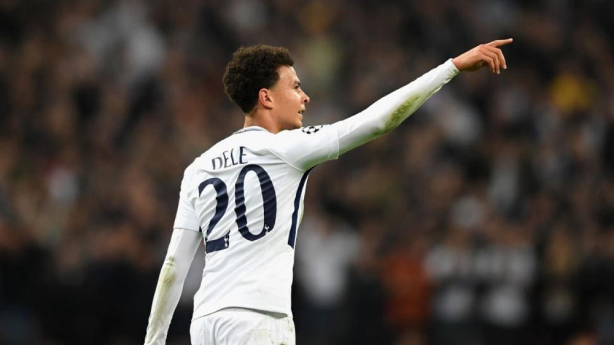 Dele Alli en un partido con el Tottenham.-PERIODICO