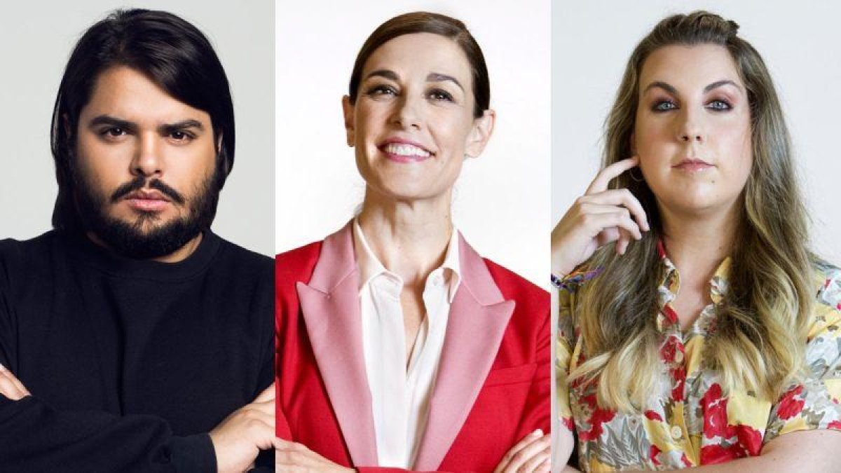 Brays Efe, Raquel Sánchez Silva y Carolina Iglesias.-EL PERIÓDICO