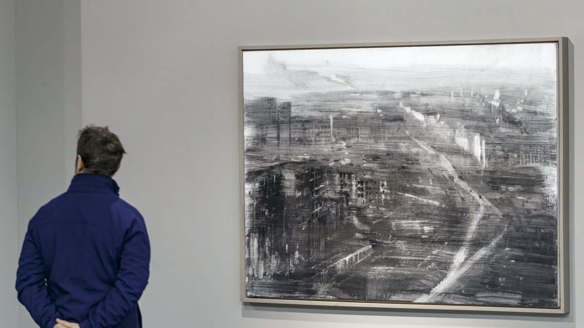 La exposición de Alejandro Quincoces se podrá ver hasta el 9 de abril. SANTI OTERO