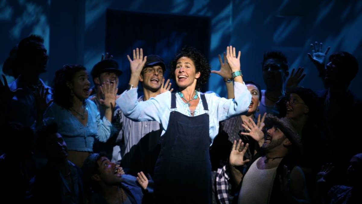 Presentación del musical 'Mamma Mia' en el teatro Calderón de Valladolid.-ICAL