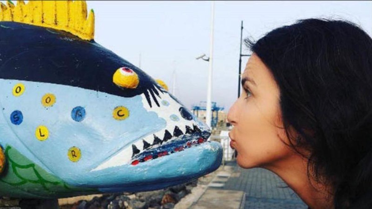 Irene Junqueras posa en su cuenta de Instagram.-EL PERIÓDICO